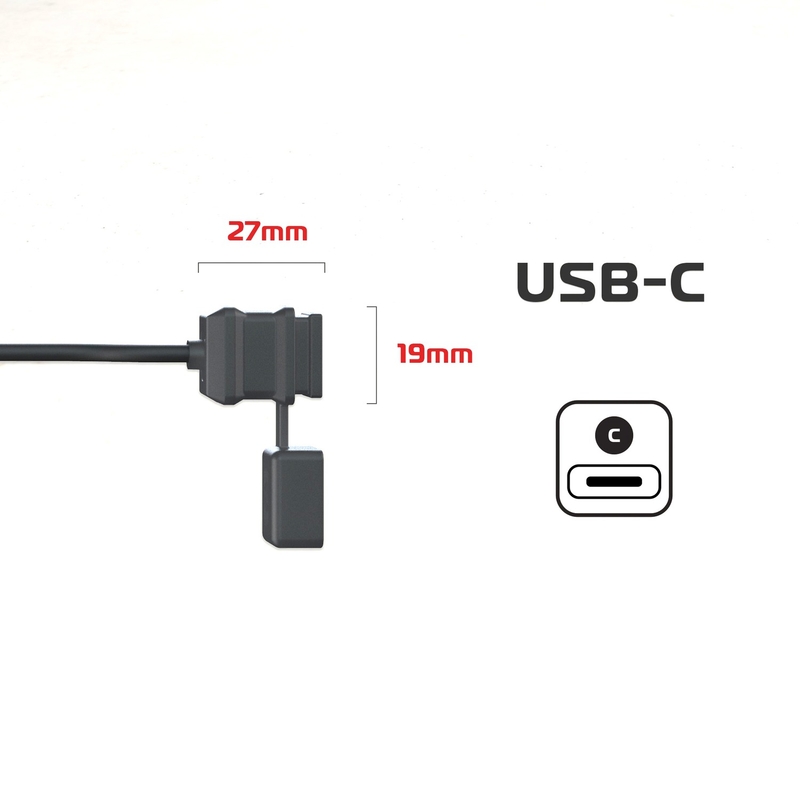 Zásuvka pre možnosť dobíjania Oxford typ USB-C 5V/3A
