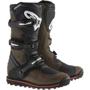 Topánky na motorku Alpinestars Tech Trial olejovaná koža