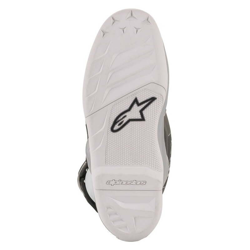 Detské motokrosové topánky Alpinestars TECH 7 S čierno-strieborno-bielo-zlaté