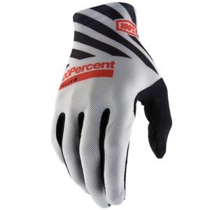 Motokrosové rukavice 100% Celium sivé