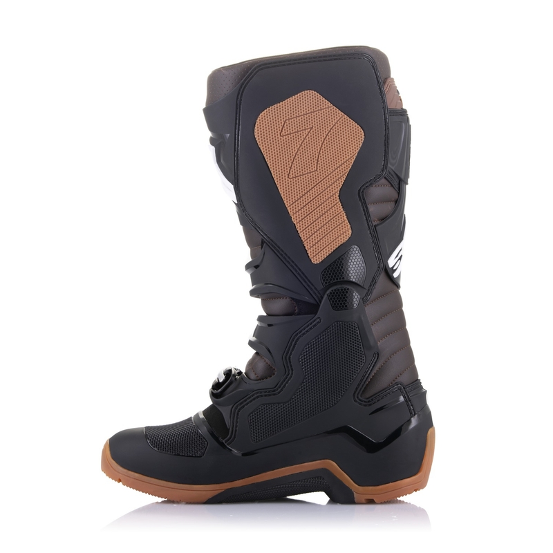 Topánky na motorku Alpinestars Tech 7 Enduro čierno-tmavo hnedé
