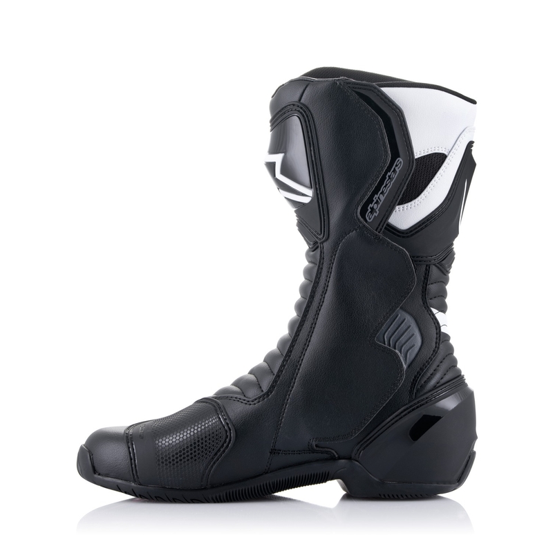 Topánky na motorku Alpinestars S-MX 6 čierno-bielo-šedo-červené