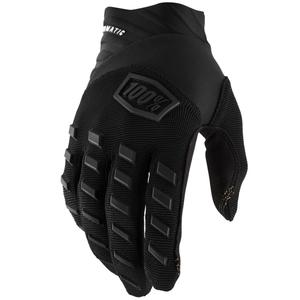 Motokrosové rukavice 100% - USA AIRMATIC čierne
