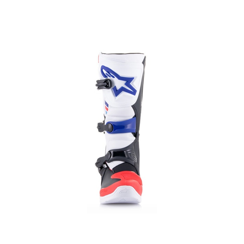Motokrosové topánky Alpinestars TECH 3 bielo-čierno-modro-červené