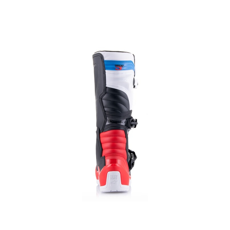Motokrosové topánky Alpinestars TECH 3 bielo-čierno-modro-červené