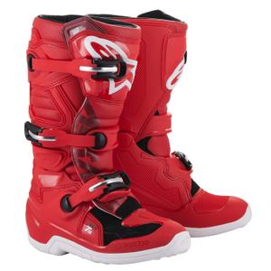 Detské topánky na motorku Alpinestars Tech 7 S červené
