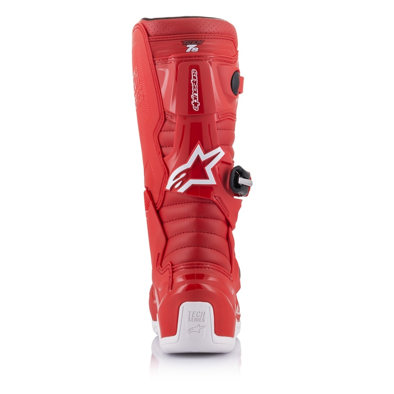 Detské topánky na motorku Alpinestars Tech 7 S červené