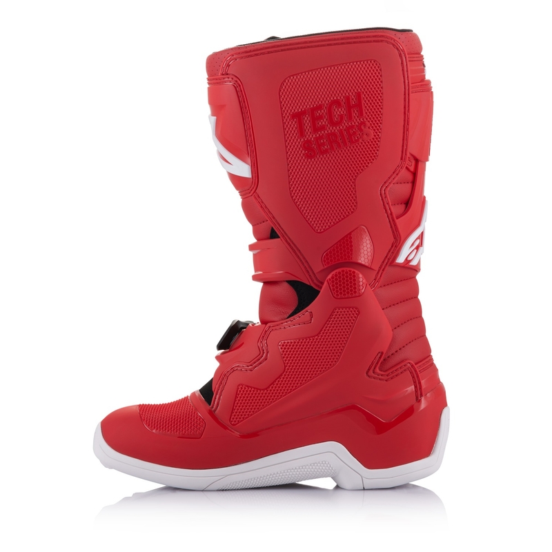 Detské topánky na motorku Alpinestars Tech 7 S červené