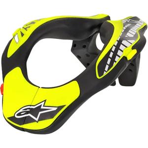 Detský chránič krku Alpinestars Neck Support Youth žlto fluo/čierny