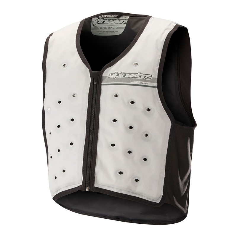 Chladiaca vesta Alpinestars Cooling Vest bielo-čierna
