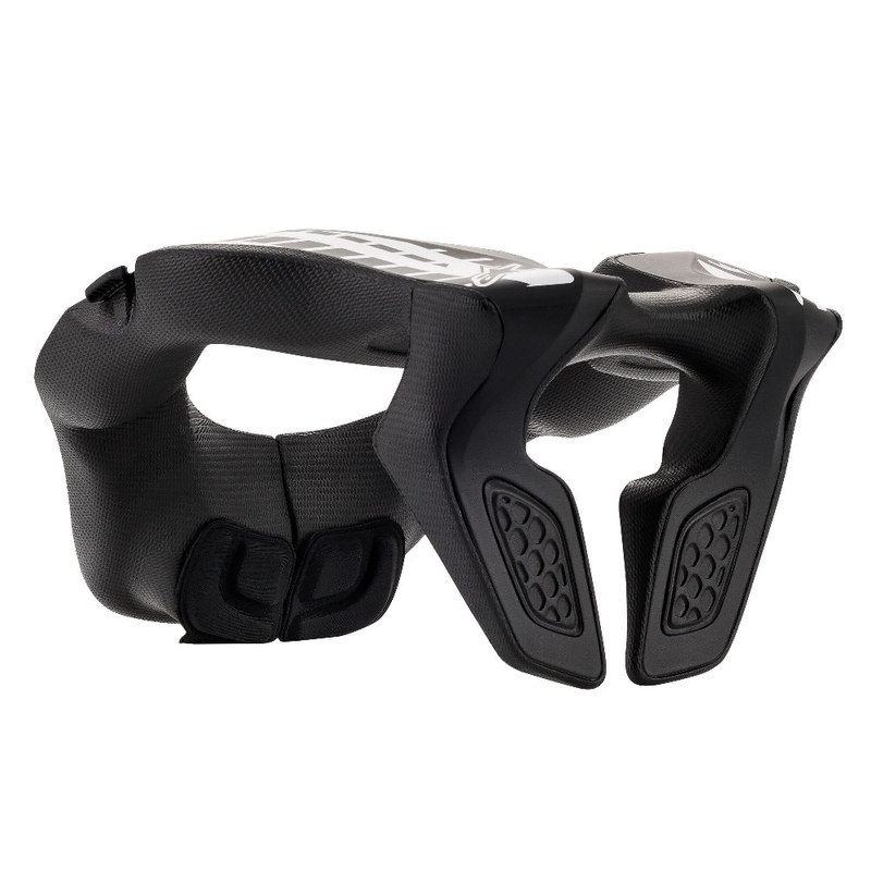 Detský chránič krku Alpinestars Neck Support Youth čierno-biely