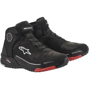 Topánky na motorku Alpinestars CR-X Drystar čierno maskáčovo-červené