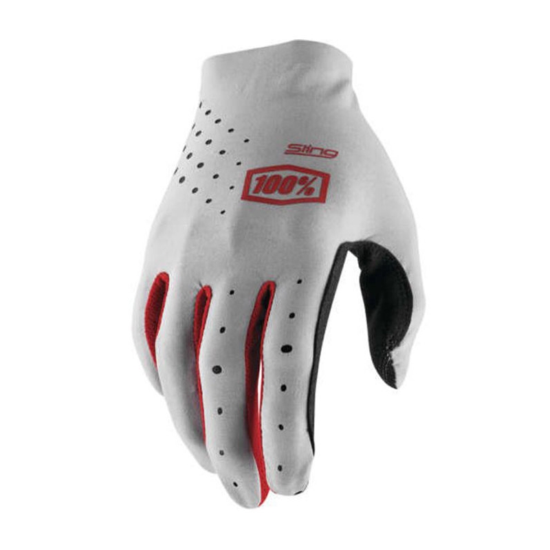 Motokrosové rukavice 100% SLING sivé