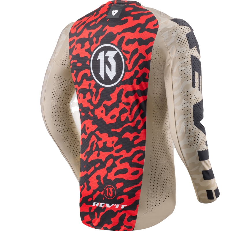 Motokrosový dres Revit Thirteen pieskový
