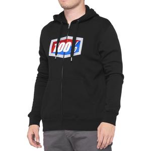 Mikina 100% - USA OFFICIAL čierna
