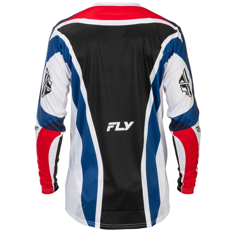 Motokrosový dres FLY Racing Lite USA červeno-bielo-modrý