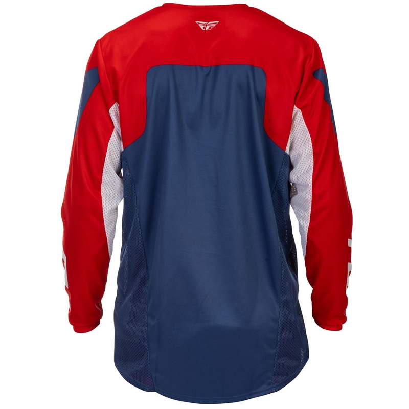 Motokrosový dres FLY Racing Kinetic USA červeno-bielo-modrý