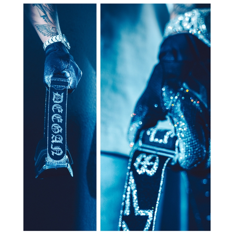 Motokrosové okuliare Alpinestars Supertech Vision DNGR38 XXV čierno-strieborné so zrkadlovo strieborným plexi