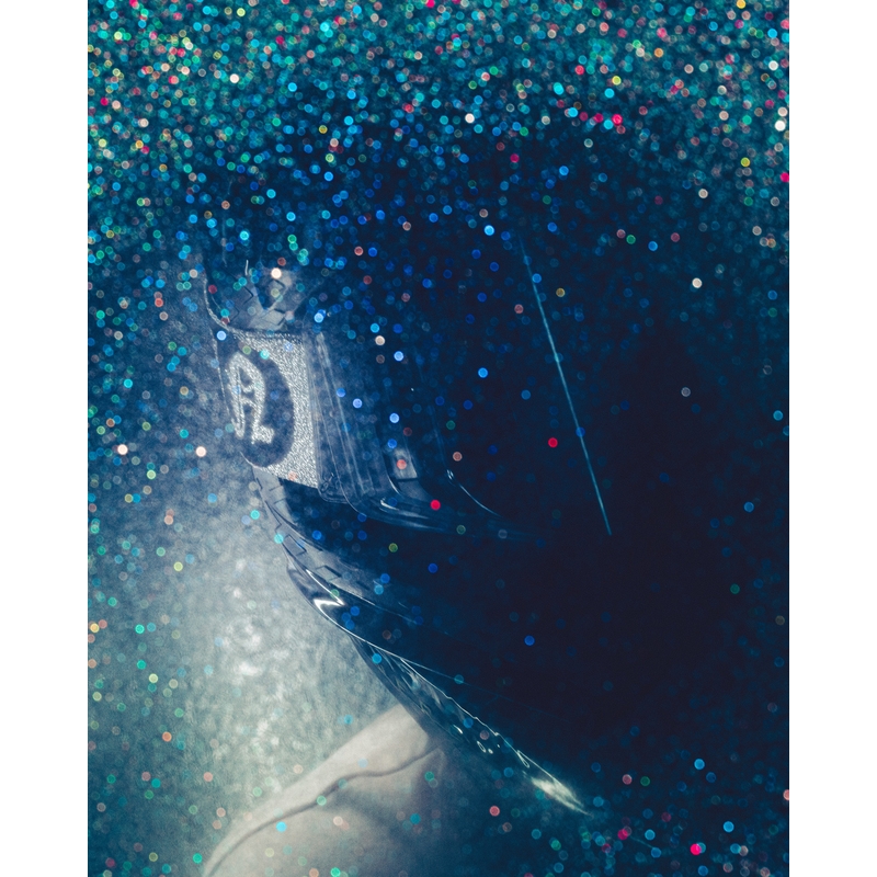 Motokrosové okuliare Alpinestars Supertech Vision DNGR38 XXV čierno-strieborné so zrkadlovo strieborným plexi