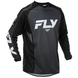 Motokrosový dres FLY Racing F-16 čierno-biely