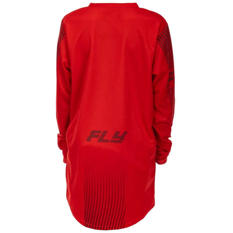 Detský motokrosový dres FLY Racing F-16 červený