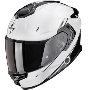 Integrálna prilba na motorku Scorpion EXO-GT SP Air Asphalt perleťovo bielo-čierna