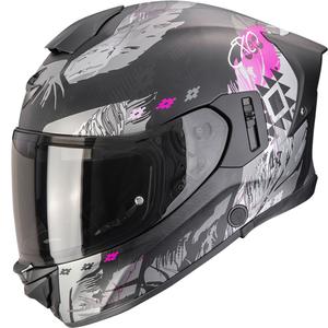 Integrálna helma na motorku Scorpion EXO-530 Air Hadji matná čierno-ružové