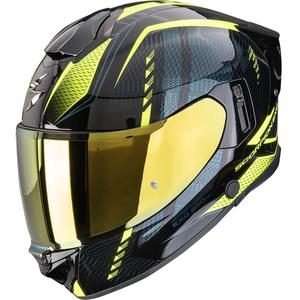 Integrálna helma na motorku Scorpion EXO-530 Air Theras čierno-fluo žltá