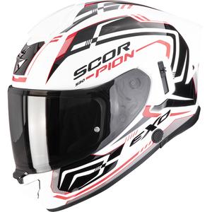Integrálna helma na motorku Scorpion EXO-530 Air Slope bielo-čierno-červená