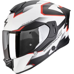 Integrálna helma na motorku Scorpion EXO-530 Air Clip matná bielo-čierno-červená