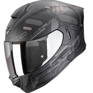 Integrálna helma na motorku Scorpion EXO-530 Air Fond čierno-strieborná