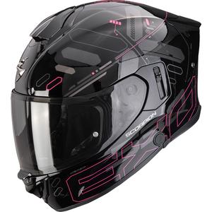 Integrálna helma na motorku Scorpion EXO-530 Air Fond čierno-ružová