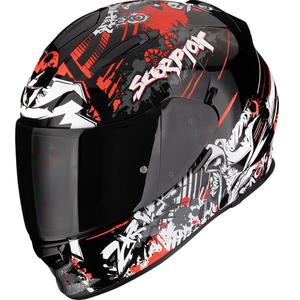 Integrálna helma na motorku Scorpion EXO-491 Spector čierno-červená