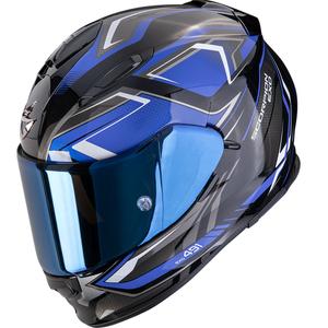 Integrálna helma na motorku Scorpion EXO-491 Zumo čierno-modrá