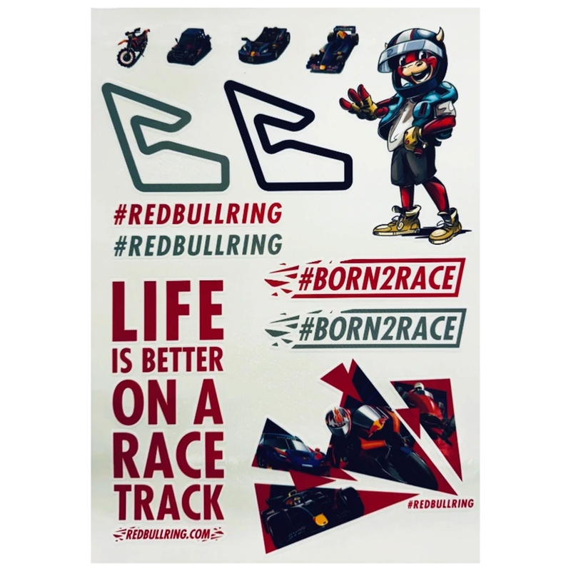 Set samolepiek Red Bull Ring