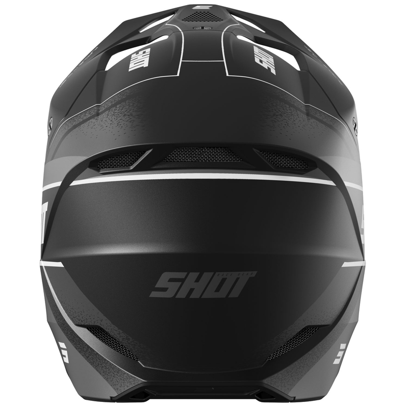 Motokrosová prilba Shot Furious Dust matná čierna