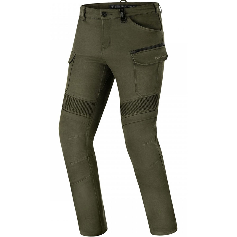 Predĺžené nohavice na motorku Shima Giro 3.0 khaki