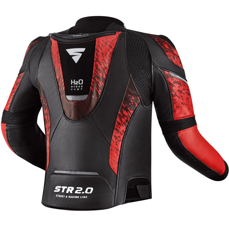 Bunda na motorku Shima STR 2.0 čierno-červená