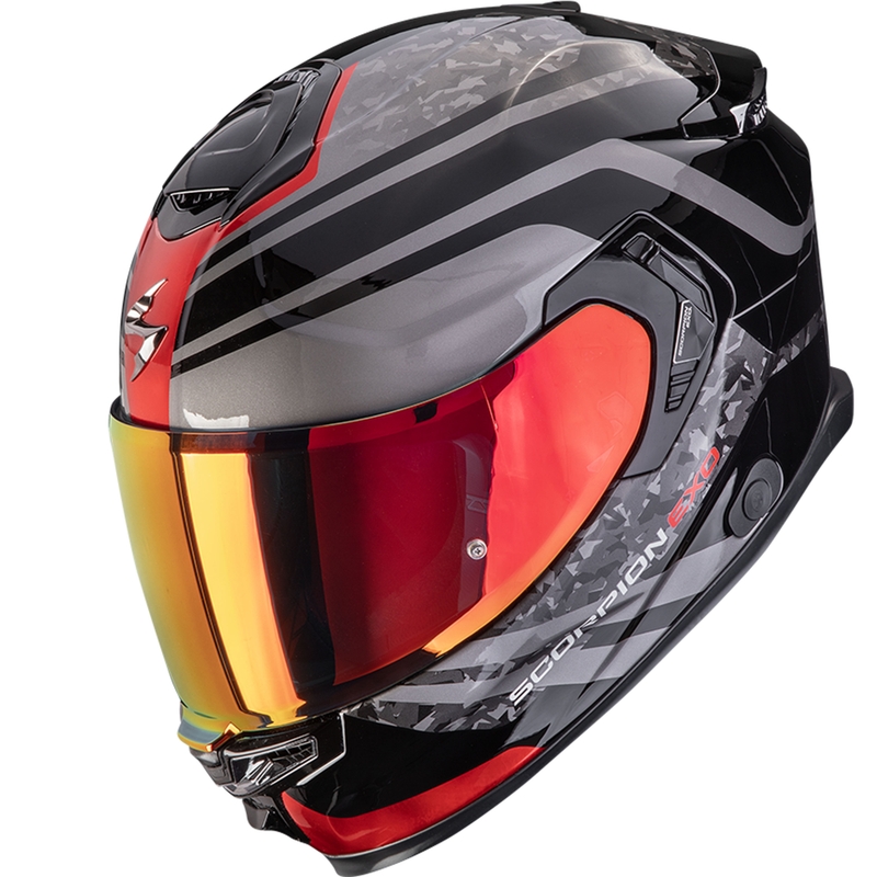 Integrálna prilba na motorku Scorpion EXO-GT SP Air Arten čierno-červená