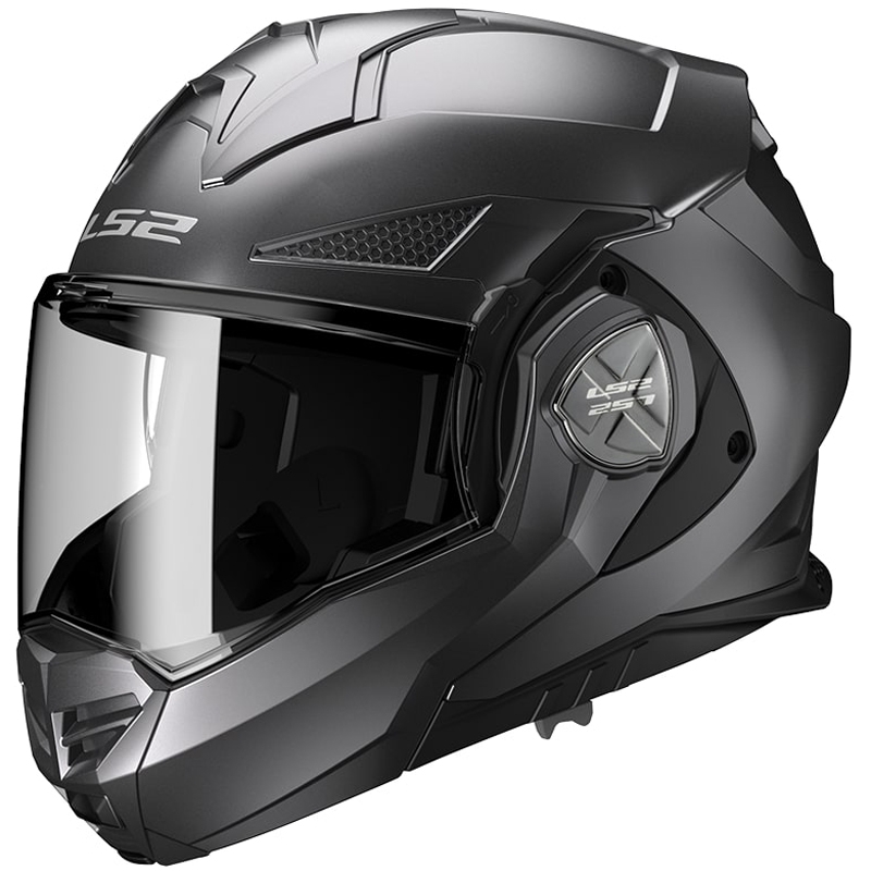 Preklápacia prilba na motorku LS2 FF901 Advant X Solid titánová matná