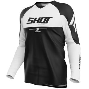 Motokrosový dres Shot Draw Private biely