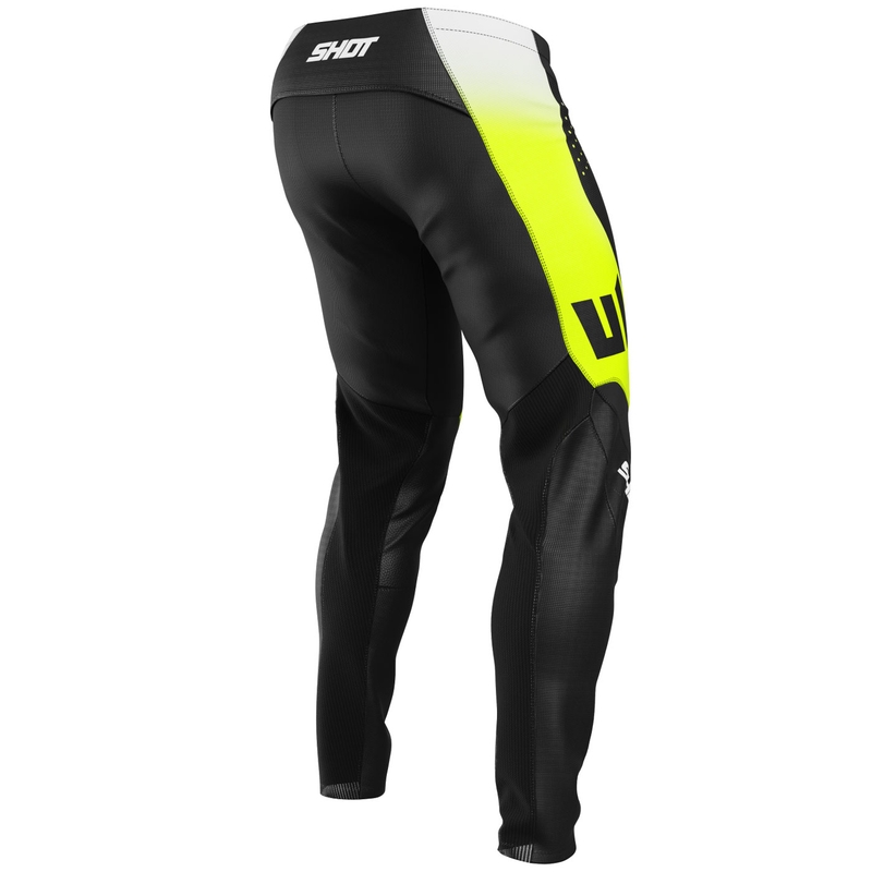 Motokrosové nohavice Shot Contact Ionyx fluo žlté