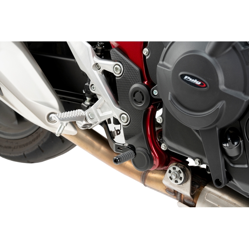 Brake foot pedal PUIG modrá Nastaviteľné