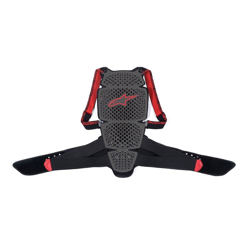Chrbtový chránič Alpinestars Nucleon KR-CELL čierno-šedo-červený