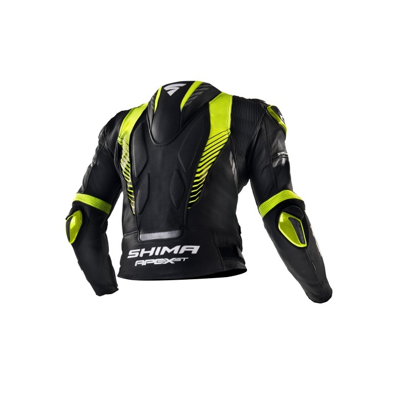 Bunda na motocykel Shima Apex čierno-fluorescenčno žltá