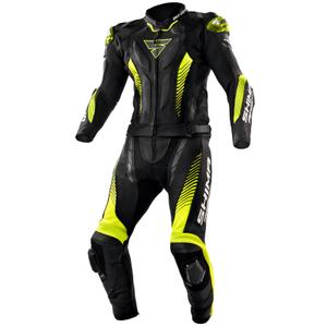 Kombinéza na motocykel Shima Apex čierno-fluorescenčno žltá