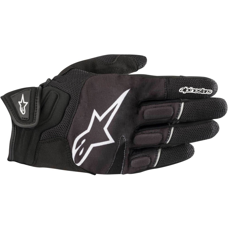 Rukavice na motocykel Alpinestars Atom čierno-biele