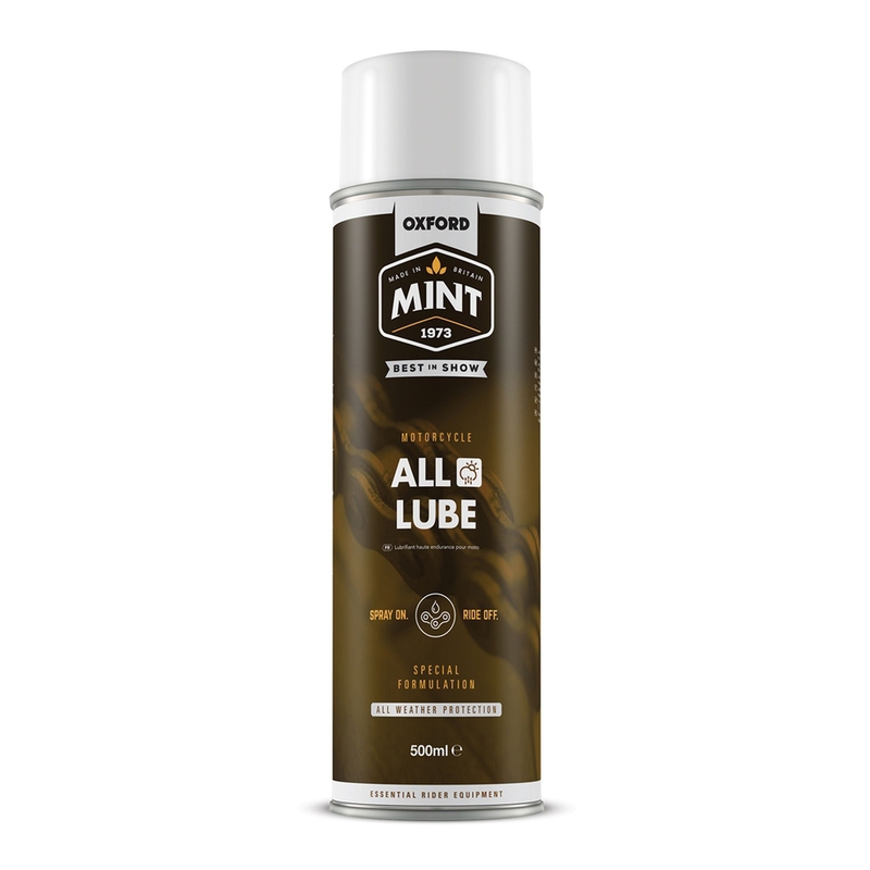 Mazací prípravok na reťaze do sucha aj dažďa Oxford MINT 500 ml