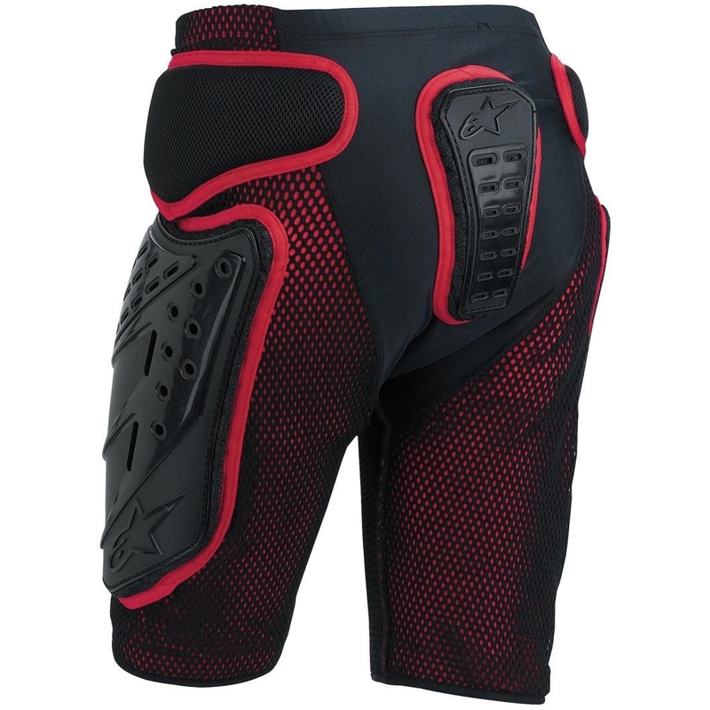 Šortky pod nohavice Alpinestars Freeride čierno-červené