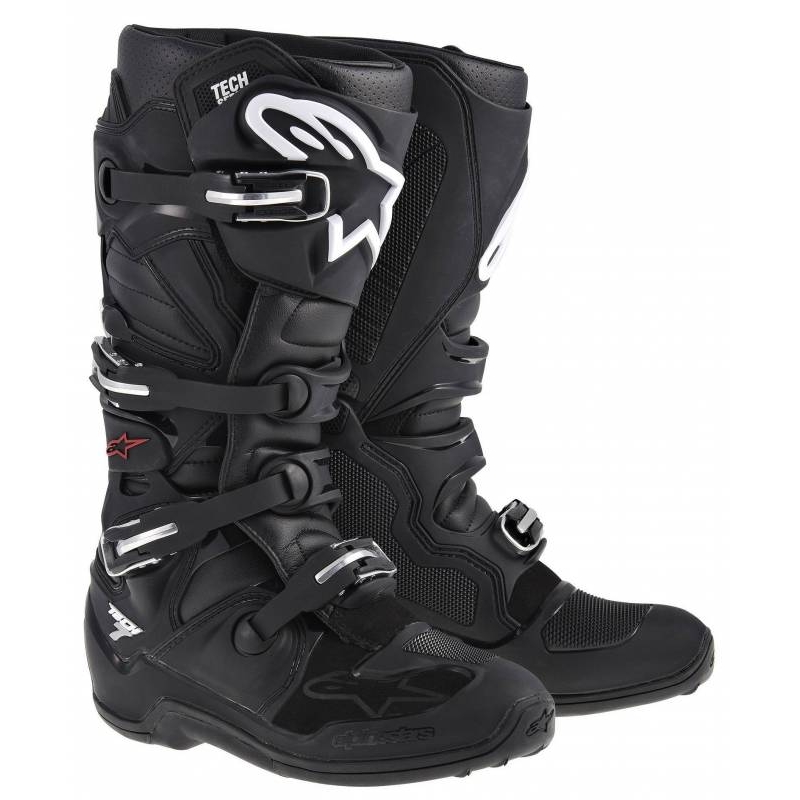 Vysoké čižmy na motocykel Alpinestars Tech 7 čierne